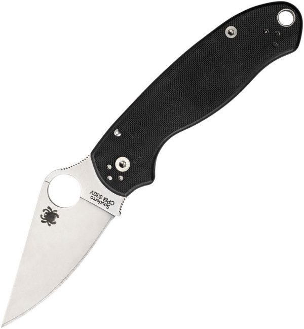 Spyderco Para 3 Clip Point S45VN Satin Black