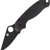 Spyderco Para 3 Black DLC S45VN Black G10