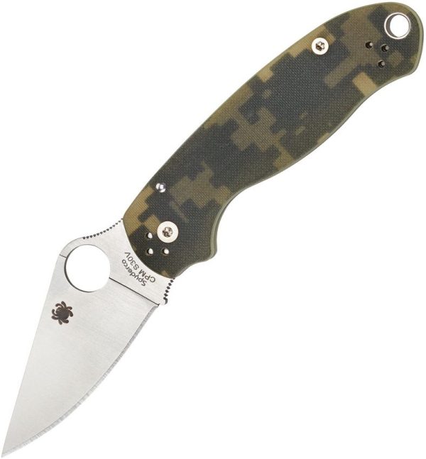 SC223GPCMO.jpg Spyderco Para 3 S45VN Satin Camo FRN