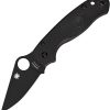 Spyderco Para 3 CTS-BD1 Black Finish FRN Handle