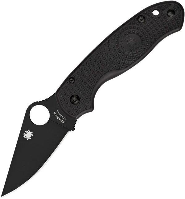Spyderco Para 3 CTS-BD1 Black Finish FRN Handle