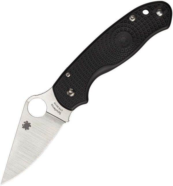 Spyderco Para 3 Satin CTS-BD1 Black FRN Folding Knife