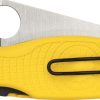 Spyderco Para 3 Salt MagnaCut Yellow FRN Folding Knife
