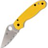 Spyderco Para 3 Salt Compression Lock - Yellow FRN