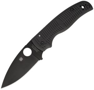 Spyderco Shaman Salt Compression Lock - Black DLC