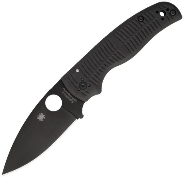 Spyderco Shaman Salt Compression Lock - Black DLC