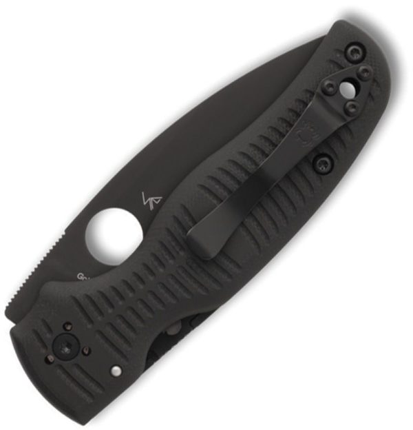 Spyderco Shaman Salt Compression Lock - Black DLC
