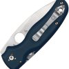 Spyderco Shaman Compression Lock - Cobalt Blue G10