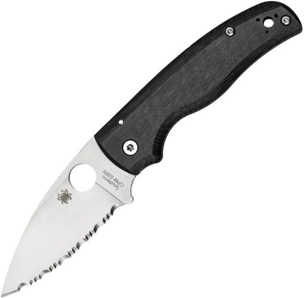 Spyderco Shaman Compression Lock Serrated - S30V