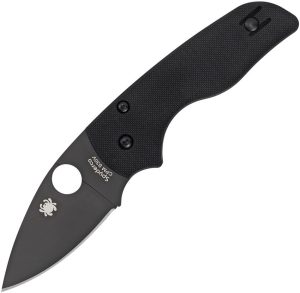 Spyderco Lil Native Compression Lock - Black DLC CPM S30V