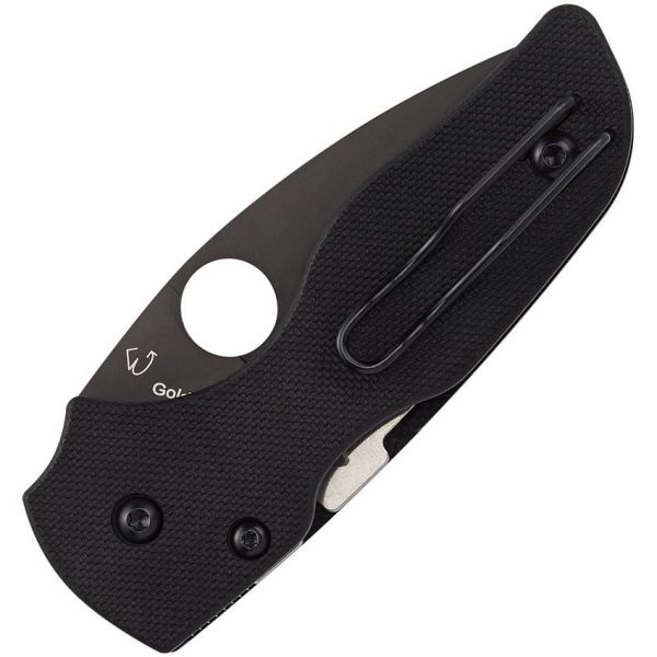 Spyderco Lil Native Compression Lock - Black DLC CPM S30V