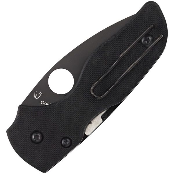 Spyderco Lil Native Serrated - Black DLC CPM S30V