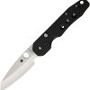 Spyderco Smock Folding Knife 3.5" CPM S30V Compression Lock Carbon Fiber