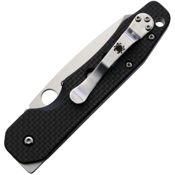 Spyderco Smock Folding Knife 3.5" CPM S30V Compression Lock Carbon Fiber