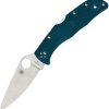 SC243FPK390.jpg Spyderco Endela K390 Blue FRN Lockback