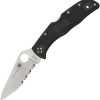 Spyderco Endela Blue Line VG-10 Partially Serrated