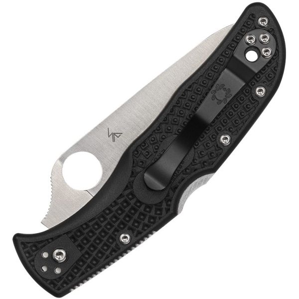 Spyderco Endela Blue Line VG-10 Partially Serrated