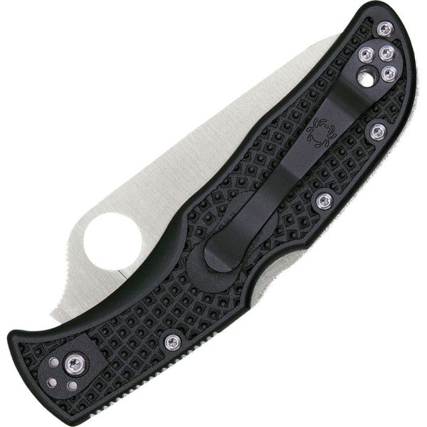 Spyderco Endela Serrated VG-10 - Black FRN