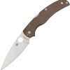 Spyderco Native Chief Cru-Wear Micarta - Brown