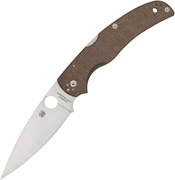Spyderco Native Chief Cru-Wear Micarta - Brown