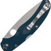 Spyderco Native Chief Lockback - Blue CPM SPY27