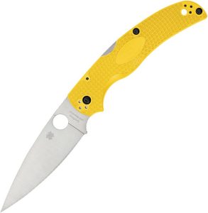 SC244PYL.jpg Spyderco Native Chief Lockback - Yellow MagnaCut