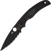 Spyderco Native Chief Lockback - Black DLC Serrated