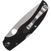 Spyderco Native Chief Lockback Serrated Folding Knife Black