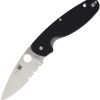 Spyderco Emphasis Linerlock - Black G10 8Cr13MoV