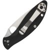 Spyderco Astute Linerlock Folding Knife - Black G10