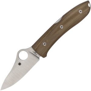 SC255CMP.jpg Spyderco SpyOpera Lockback Brown Micarta