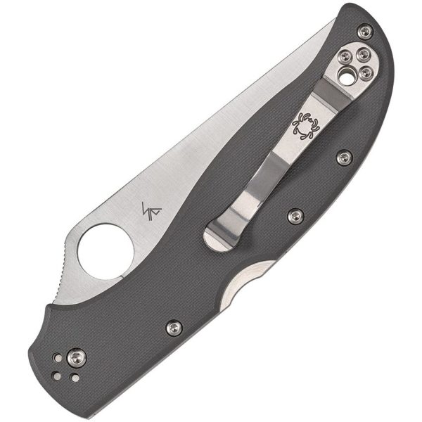 Spyderco Stretch 2 XL Lockback Cru-Wear Gray G10