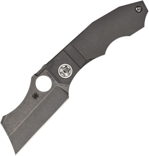 SC260TIP.jpg Spyderco Stovepipe RIL Titanium CPM-20CV