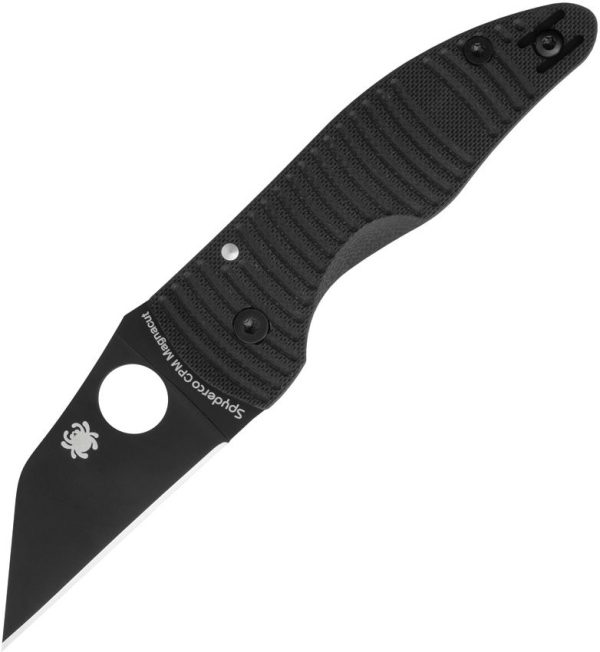 Spyderco MicroJimbo Compression Lock - DLC Wharncliffe
