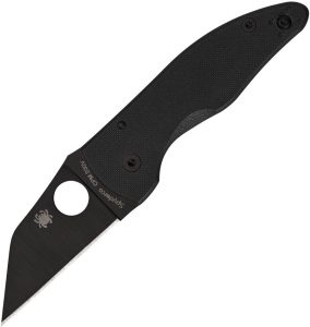 Spyderco MicroJimbo Compression Lock - Black DLC