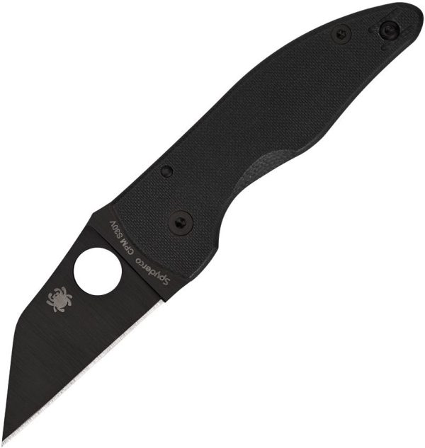 Spyderco MicroJimbo Compression Lock - Black DLC