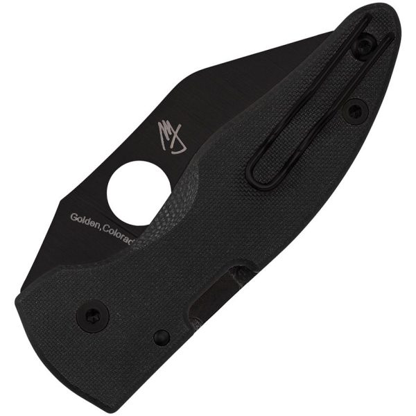 Spyderco MicroJimbo Compression Lock - Black DLC