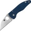 Spyderco MicroJimbo Compression Lock - Blue G10