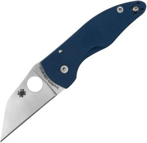 Spyderco MicroJimbo Compression Lock - Blue G10