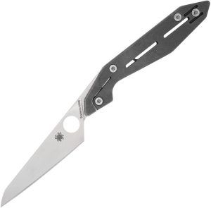 SC270TIP.jpg Spyderco NAND SlipIt Ti Folding Knife 3.25" M398 Gray Titanium