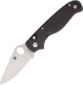 SC275CFP.jpg Spyderco ButtonUP Button Lock Folding Knife 3.25" 8Cr13MoV