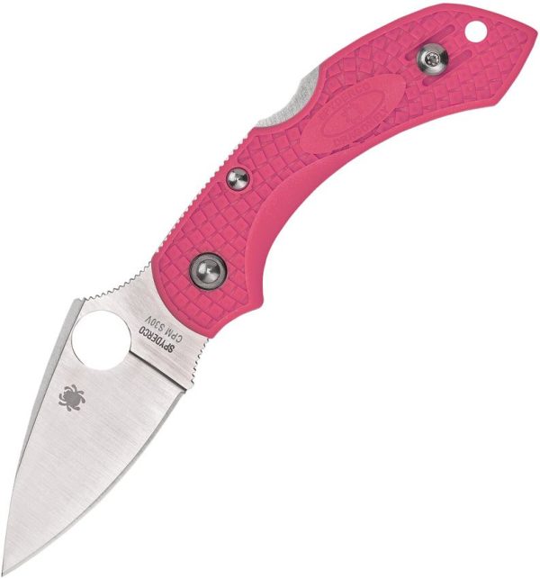 Spyderco Dragonfly 2 CPM S30V Satin Pink Handle