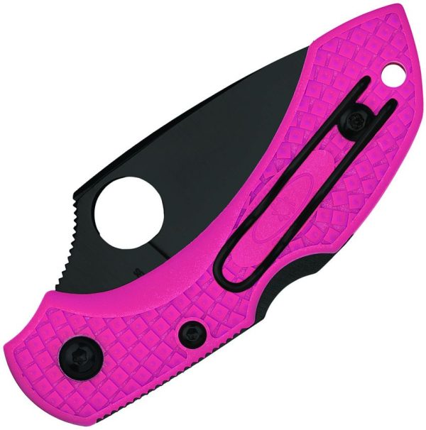 SC28FPPNS30VBK2_add_01.jpg Spyderco Dragonfly 2 CPM S30V Black Pink Handle