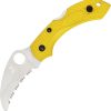 Spyderco Dragonfly 2 Salt Hawkbill Serrated - Yellow FRN