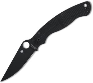 Spyderco Military 2 Salt Black DLC CPM MagnaCut