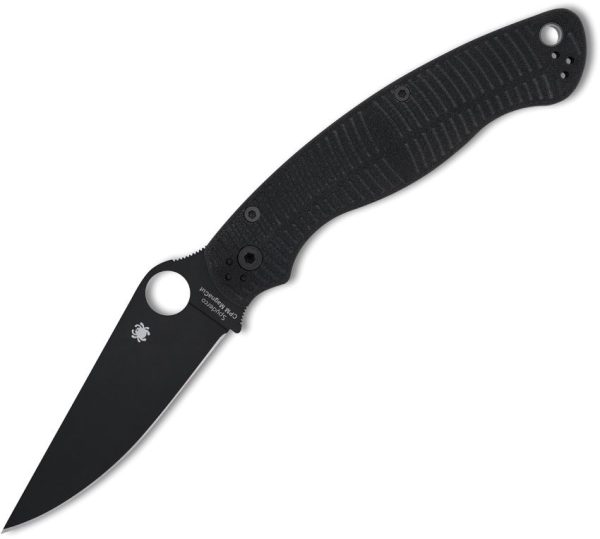 Spyderco Military 2 Salt Black DLC CPM MagnaCut