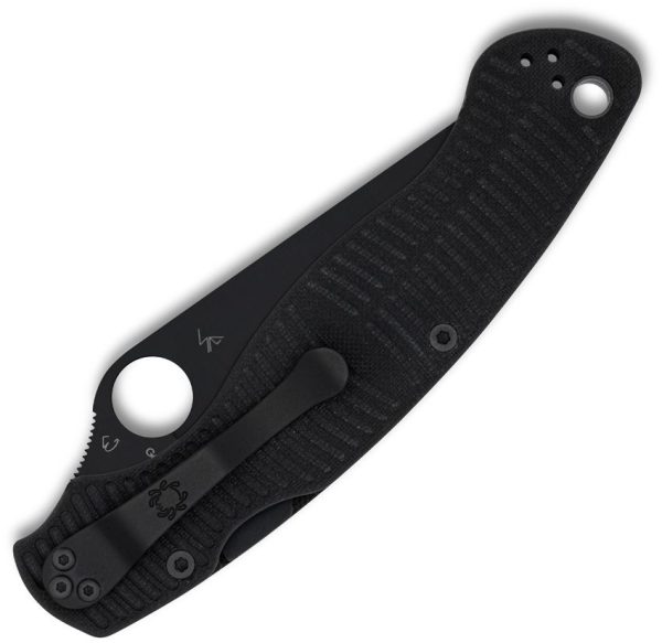 Spyderco Military 2 Salt Black DLC CPM MagnaCut