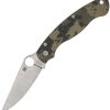 Spyderco Military 2 Camo CPM-S30V Compression Lock