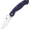 Spyderco Military Dark Blue CPM-S110V Linerlock Knife
