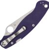 Spyderco Military 2 Dark Blue CPM-S110V Compression Lock